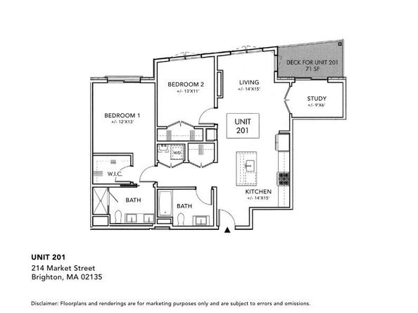 212-214 Market Street 201, Boston MA 02135