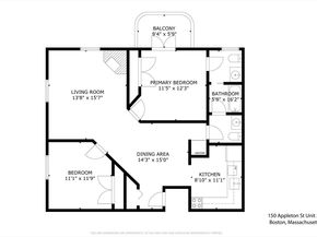 150 Appleton Street 2A, Boston MA 02116