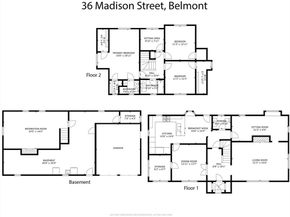 36 Madison St, Belmont MA 02478