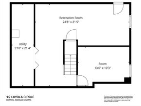 12 Loyola Cir., Boston MA 02132