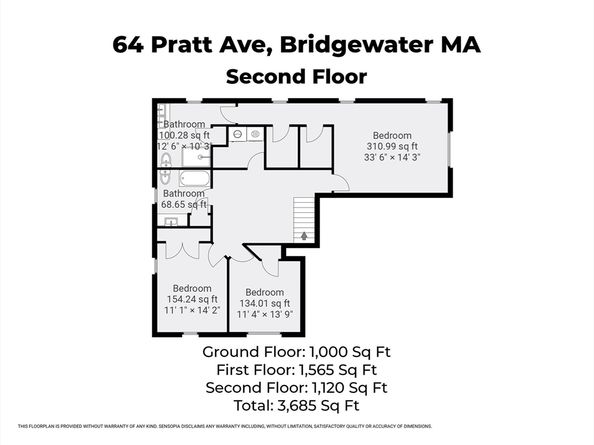 64 Pratt Ave, Bridgewater MA 02324
