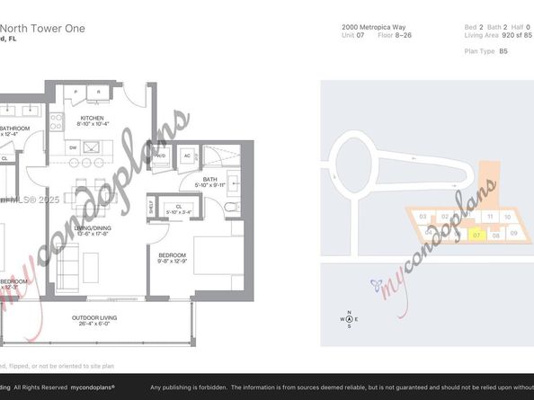 2000 Metropica Way 1207, Sunrise FL 33323