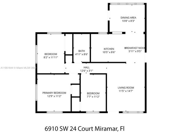 6910 SW 24th Ct, Miramar FL 33023