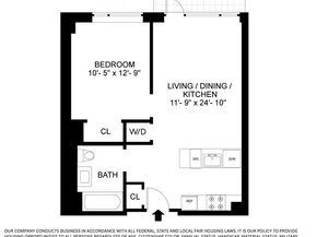 505-513 West 43rd Street 6K, New York NY 10036