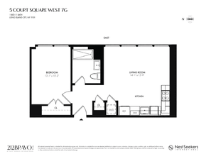 5 Court Square 7G, Queens NY 11101