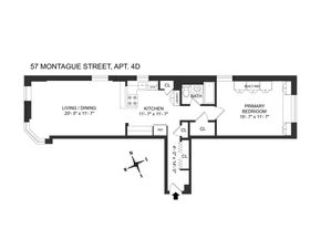 57 Montague Street 4D, Brooklyn NY 11201