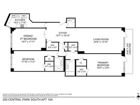 200 Central Park S 10A, New York NY 10019