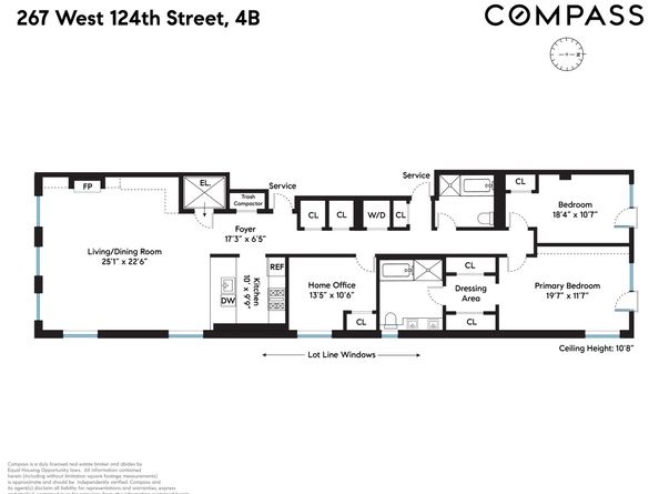 267 West 124th Street 4B, New York NY 10027