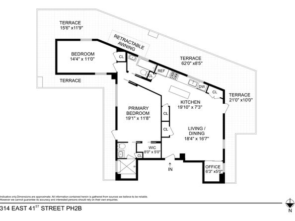 314 East 41st Street PH2B, New York NY 10017