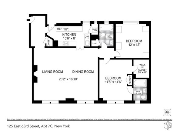 125 East 63rd Street 7C, New York NY 10065
