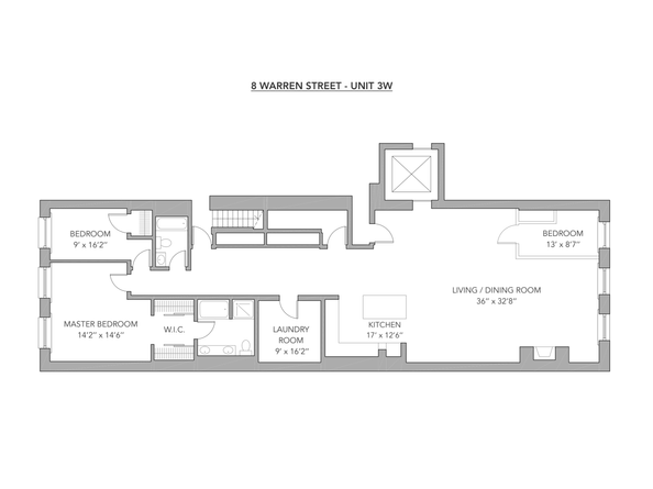 8 Warren Street 3W, New York NY 10007