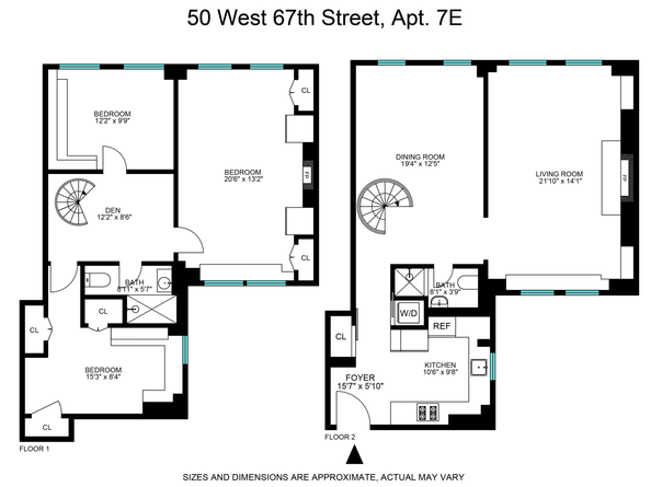 50 West 67th Street 6/7E, New York NY 10023