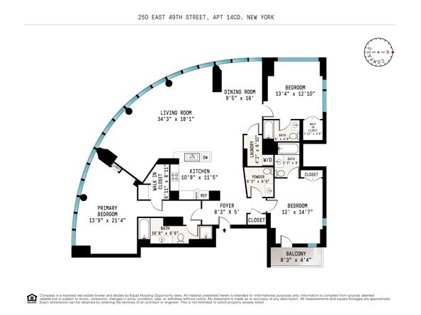 250 East 49th Street 14CD, New York NY 10017