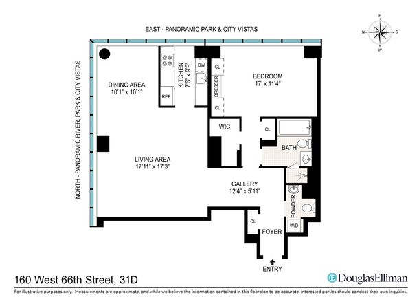 160 West 66th Street 31D, New York NY 10023