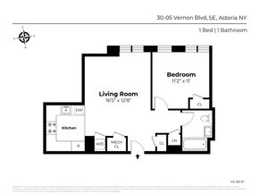 30-05 Vernon Boulevard 5E, Queens NY 11102