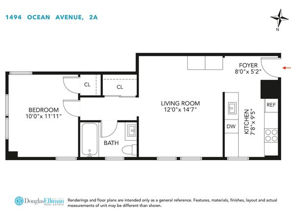1494 Ocean Avenue 2A, Brooklyn NY 11230