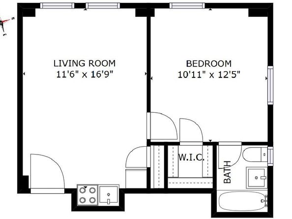 5 Tudor City Place 1619, New York NY 10017