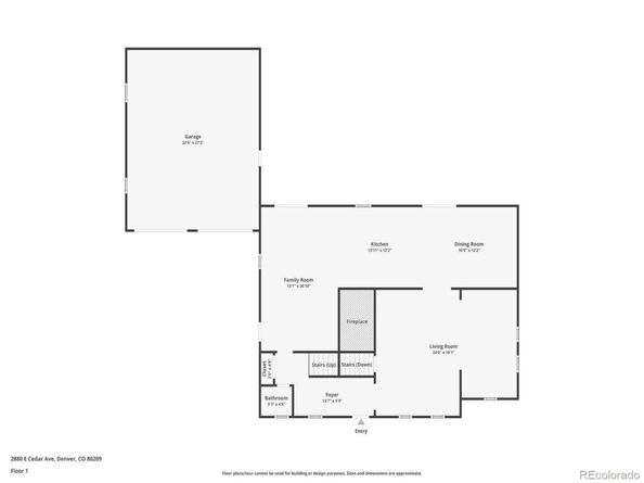 2880 E Cedar Avenue, Denver CO 80209