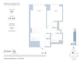 99 Hudson St 3003, Jersey City NJ 07302