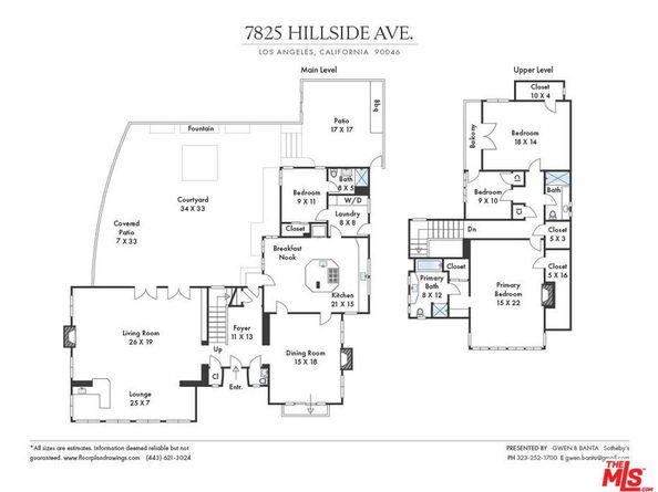 7825 Hillside Avenue, Los Angeles CA 90046