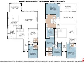 20668 W Hummingbird Court, Porter Ranch CA 91326