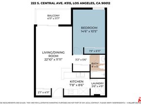 222 S Central Avenue 315, Los Angeles CA 90012