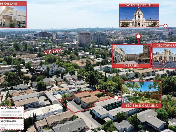 530 540 N Catalina Avenue, Pasadena CA 91106