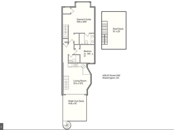 408 M Street NW 4, Washington DC 20001