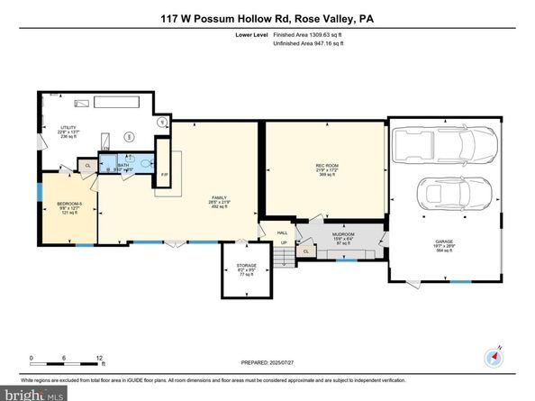 117 W Possum Hollow Road, Rose Valley PA 19086