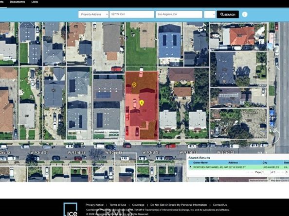 527 W 93rd, Los Angeles CA 90044