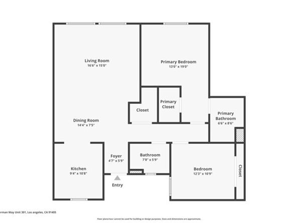 13951 Sherman Way 301, Van Nuys (los Angeles) CA 91405