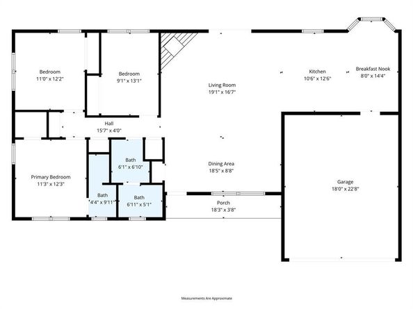 425  Moore Creek Road , Hurst Texas 76053