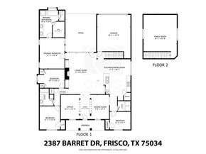 2387  Barret Drive , Frisco Texas 75033