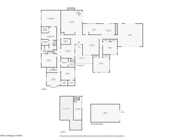 1405  Blackhill Court , Arlington Texas 76012