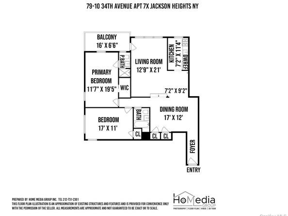 79-10 34th Avenue 7X, Jackson Heights NY 11372