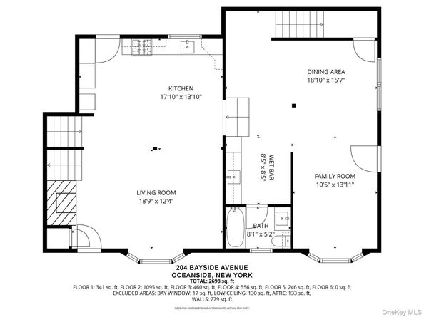 204 Bayside Avenue, Oceanside NY 11572