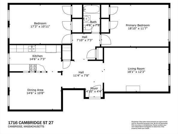 1716 Cambridge St 27, Cambridge MA 02139