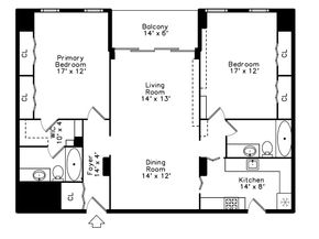 77 Pond Ave 1506, Brookline MA 02445