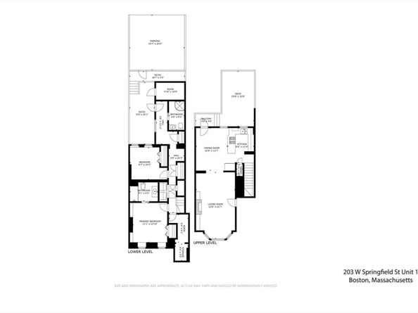 203 West Springfield Street 1, Boston MA 02118