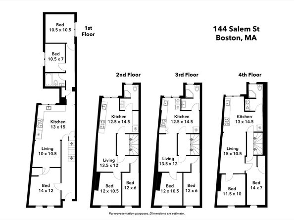 144 Salem St, Boston MA 02113