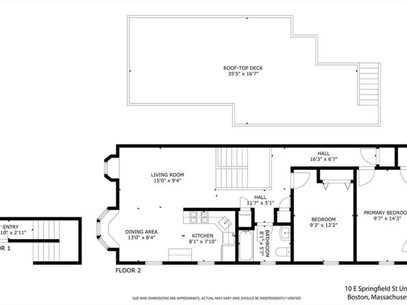 10 E Springfield St 4, Boston MA 02118