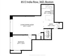 85 E India Row 36D, Boston MA 02110