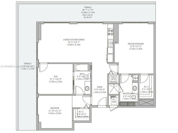 3470 E Coast Ave H2504, Miami FL 33137