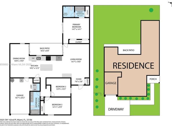 15025 SW 142nd Pl, Miami FL 33186