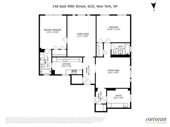 146 East 49th Street 6CD, New York NY 10017