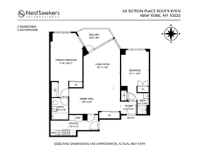 60 Sutton Place S 7KN, New York NY 10022