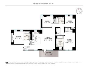 285 West 110th Street 9B, New York NY 10026