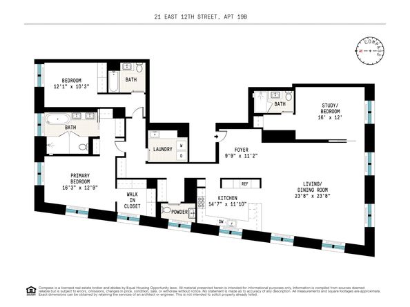 21 East 12th Street 19B, New York NY 10003