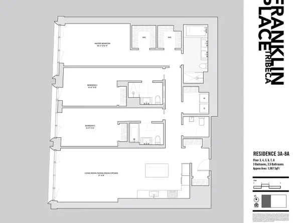 5 Franklin Place 3A, New York NY 10013