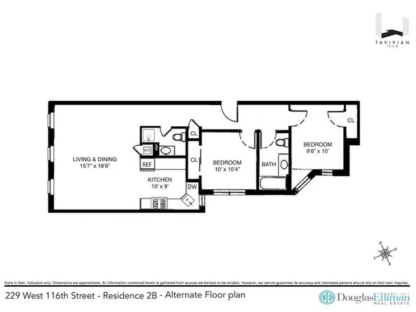 229 West 116th Street 2B, New York NY 10026